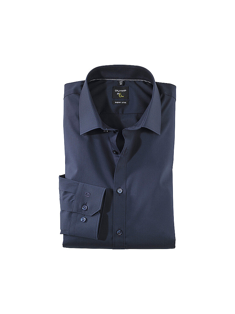 OLYMP No.6 Shirt Super Slim Blue 41 6